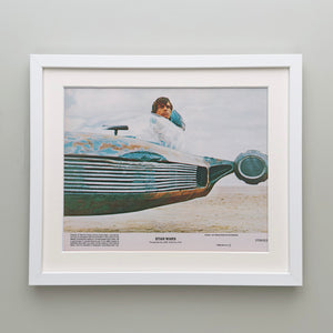 Star Wars 1977 Film Movie Lobby Card Framed