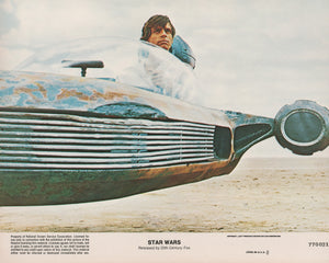 Star Wars 1977 Film Movie Lobby Card Framed