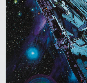 Star Wars R1982 Japanese B2 Film Movie Poster, Noriyoshi Ohrai - detail