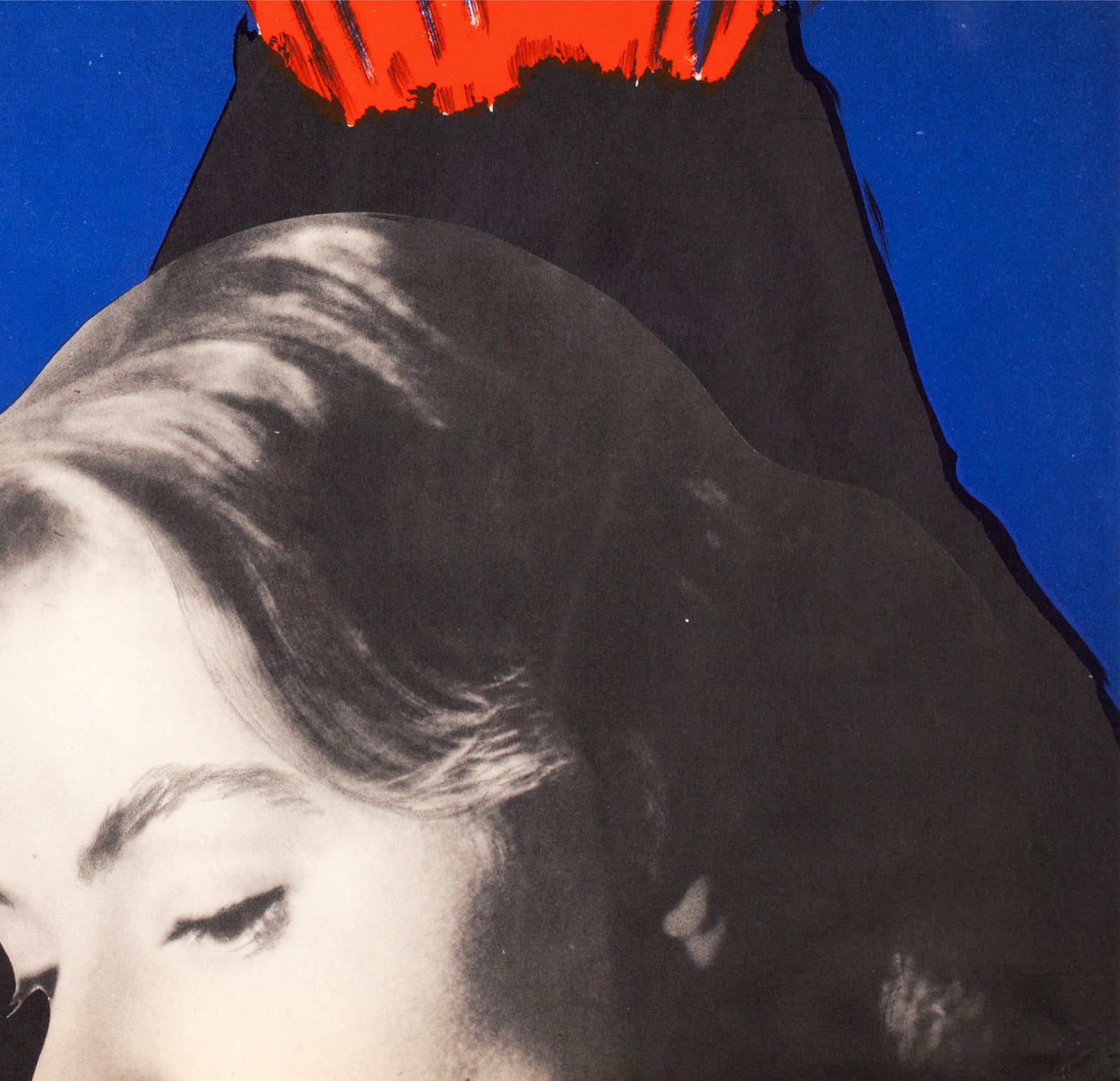 Stromboli 1950 Swedish Film Poster Gösta Åberg - detail