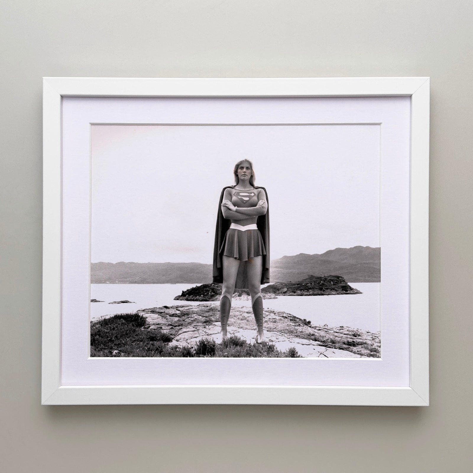 Supergirl 1984 Publicity Film Movie Press Still Framed
