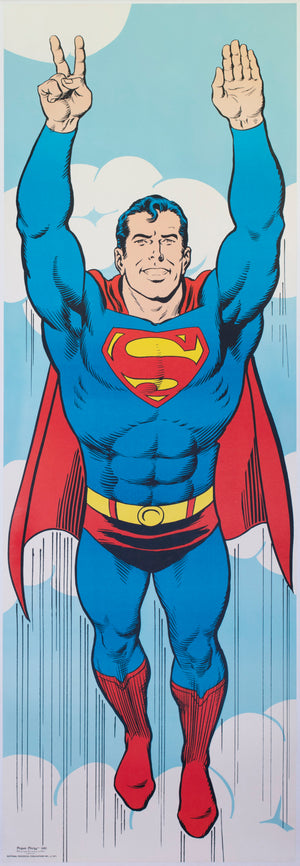Superman 1971 Door Panel DC Prints US Special Swan and Anderson