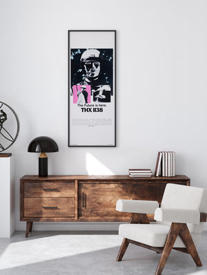 THX 1138 1971 US Insert Film Movie Poster