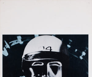 THX 1138 1971 US Insert Film Movie Poster - detail