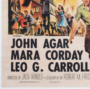 Tarantula 1955 US 1 Sheet Film Movie Poster, Reynold Brown - detail