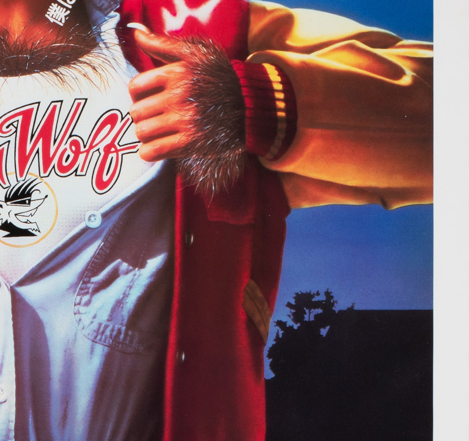 Teen Wolf 1985 Japanese B2 Film Movie Poster - detail