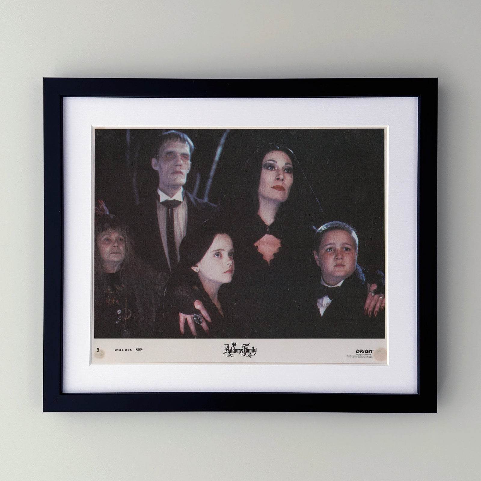 The Addams Family 1991 Publicity Film Movie Press Still Framed