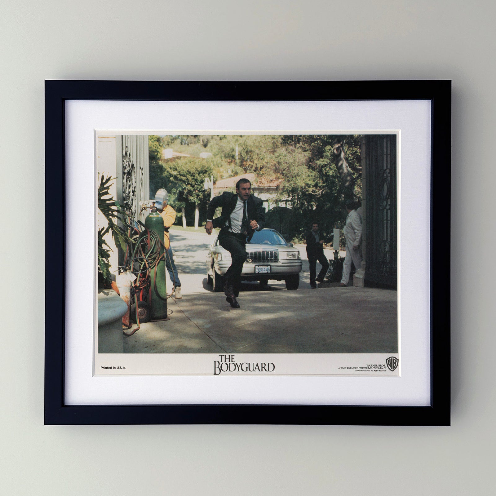 The Bodyguard 1992 Film Movie Lobby Card Framed