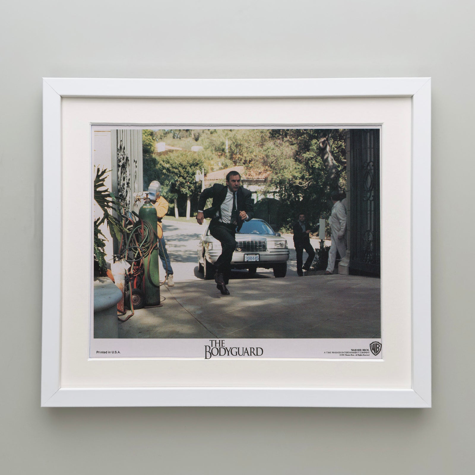 The Bodyguard 1992 Film Movie Lobby Card Framed