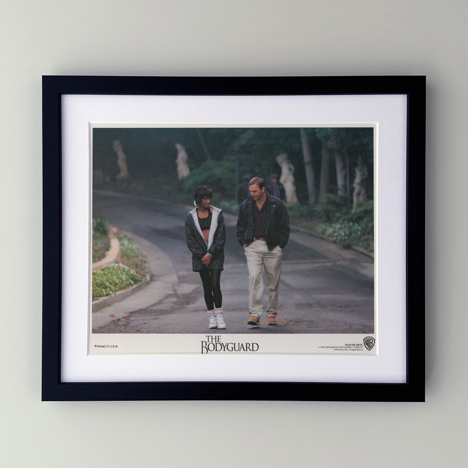 The Bodyguard 1992 Film Movie Lobby Card Framed
