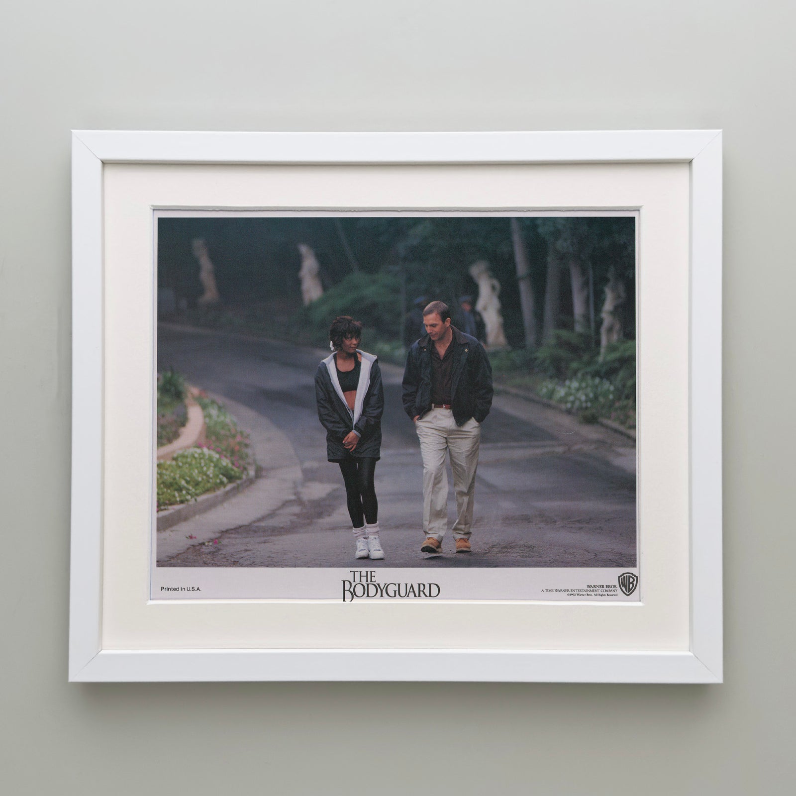 The Bodyguard 1992 Film Movie Lobby Card Framed