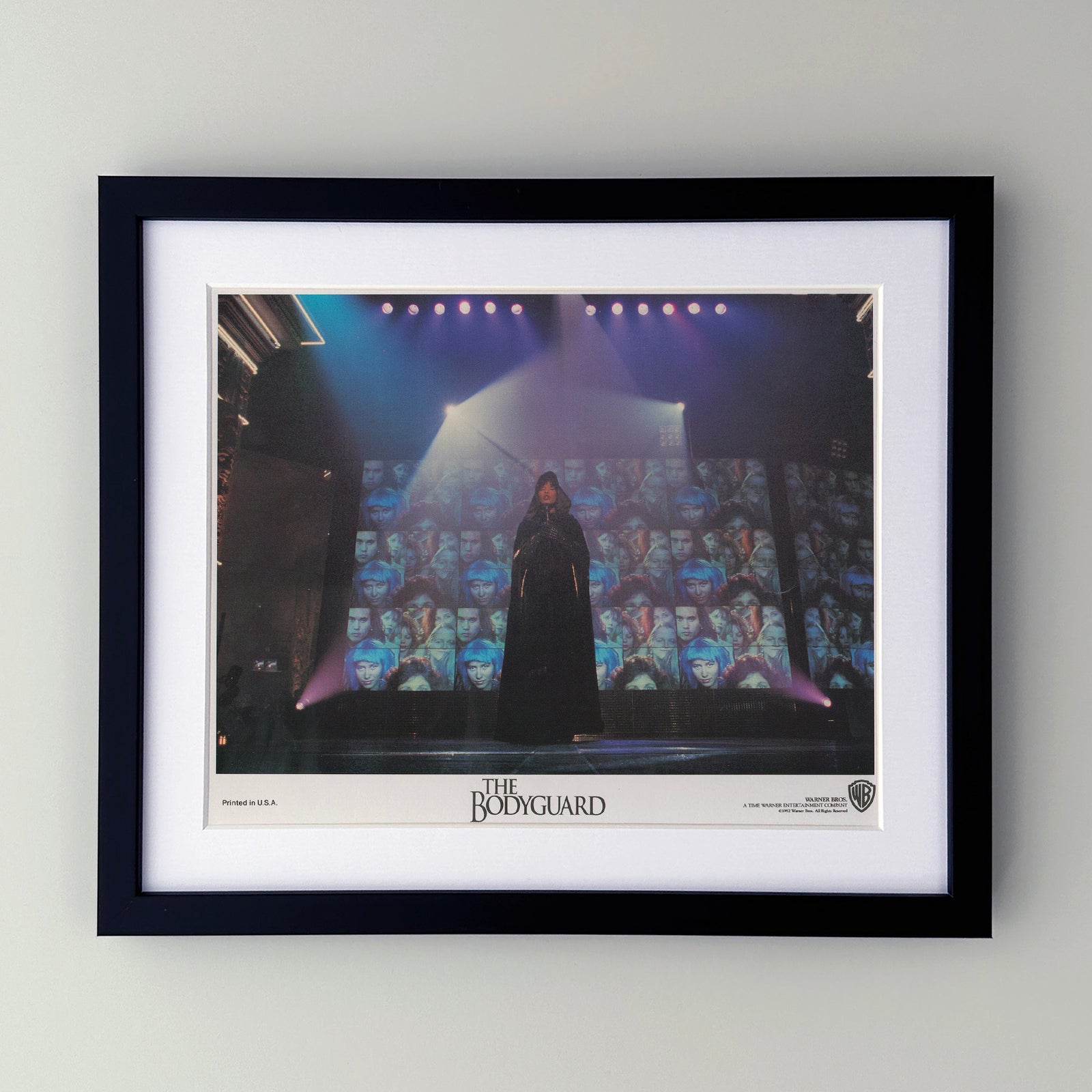 The Bodyguard 1992 Film Movie Lobby Card Framed