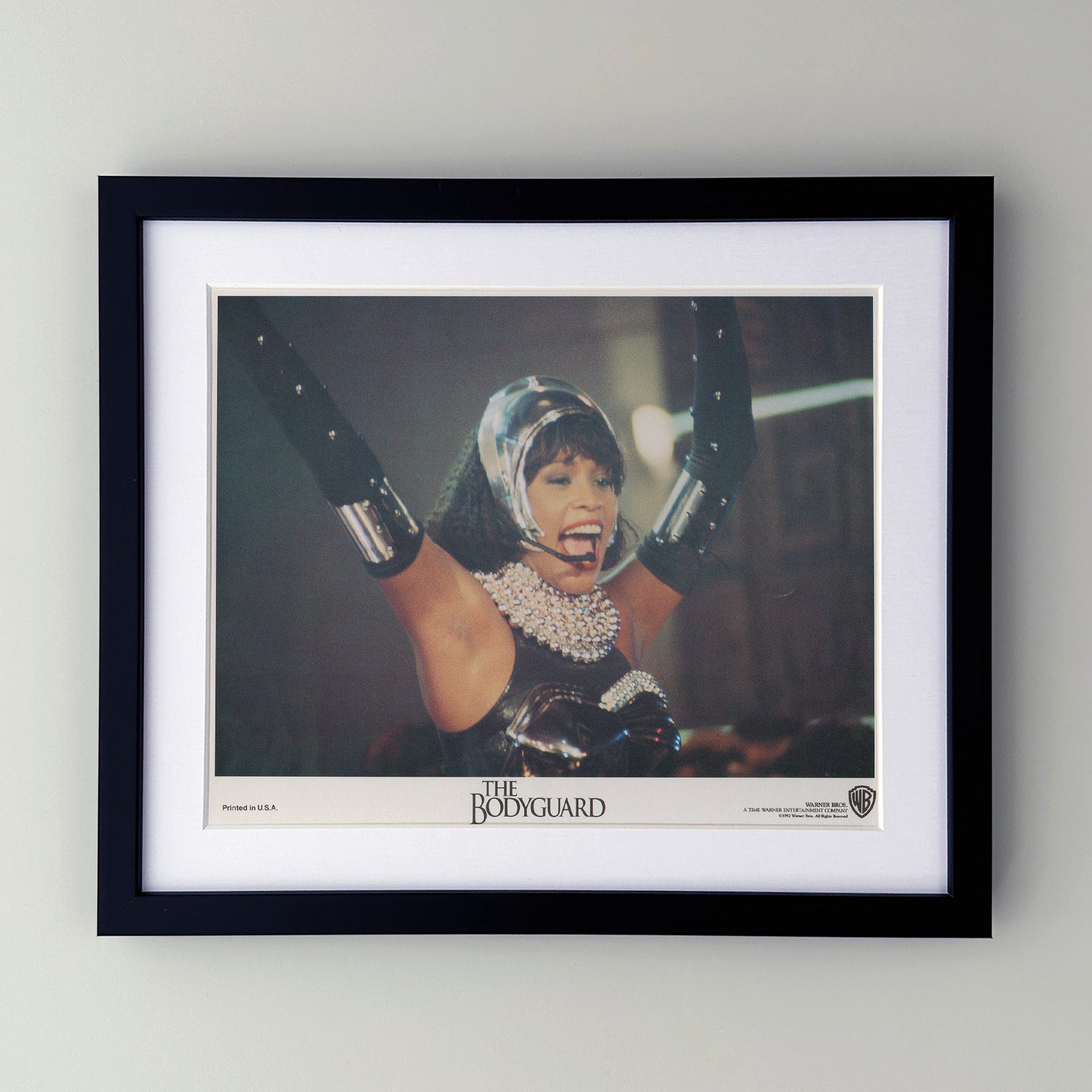 The Bodyguard 1992 Film Movie Lobby Card Framed