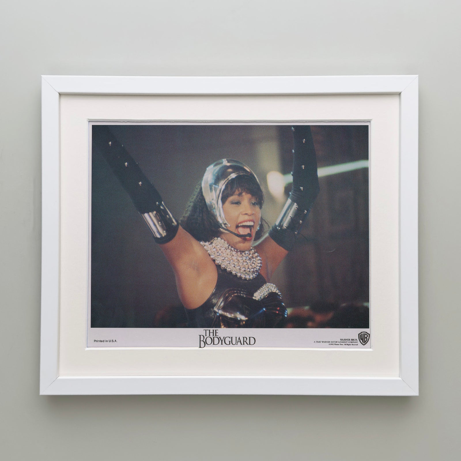 The Bodyguard 1992 Film Movie Lobby Card Framed