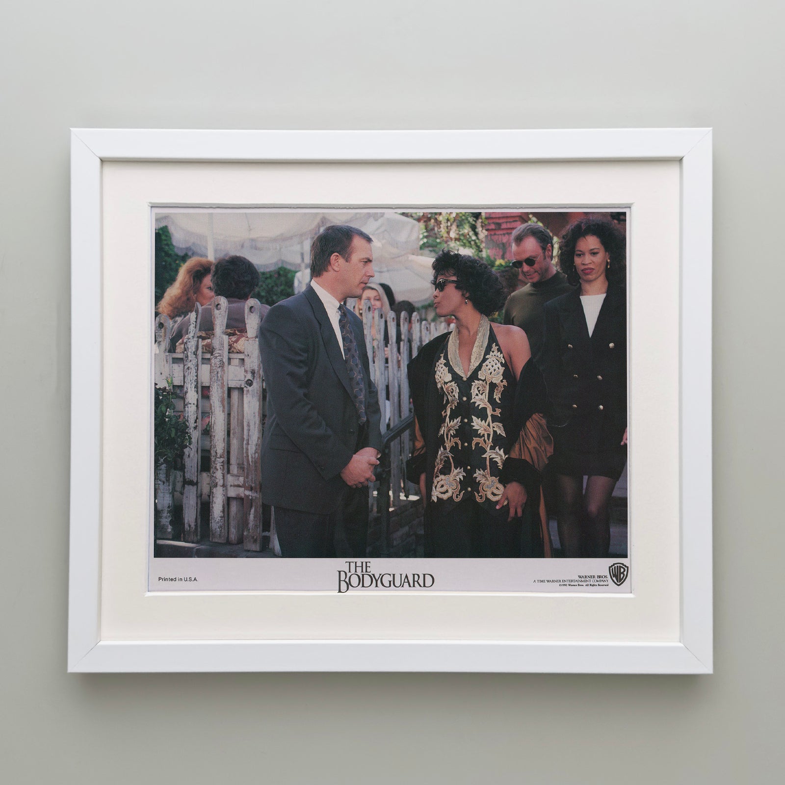 The Bodyguard 1992 Film Movie Lobby Card Framed
