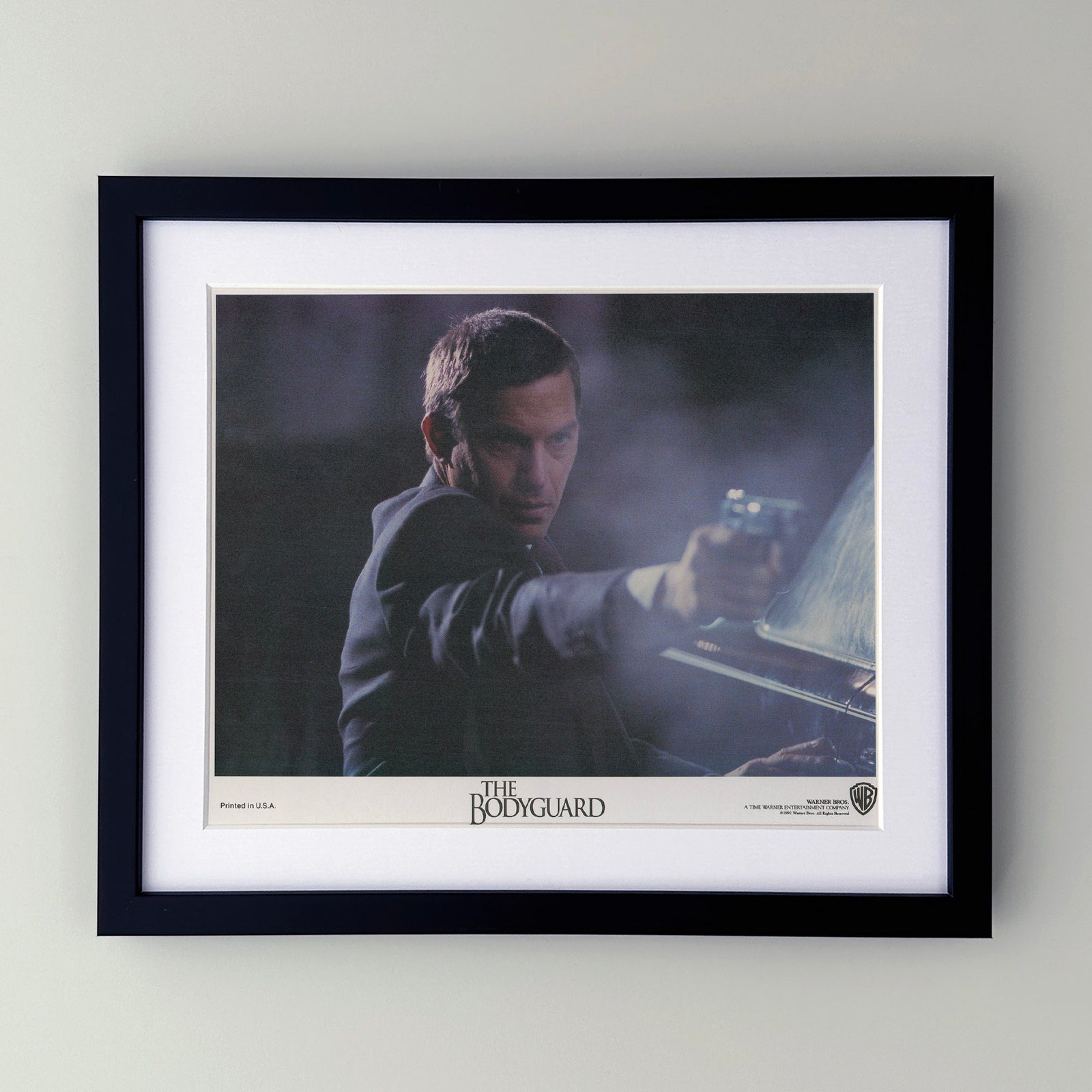 The Bodyguard 1992 Film Movie Lobby Card Framed