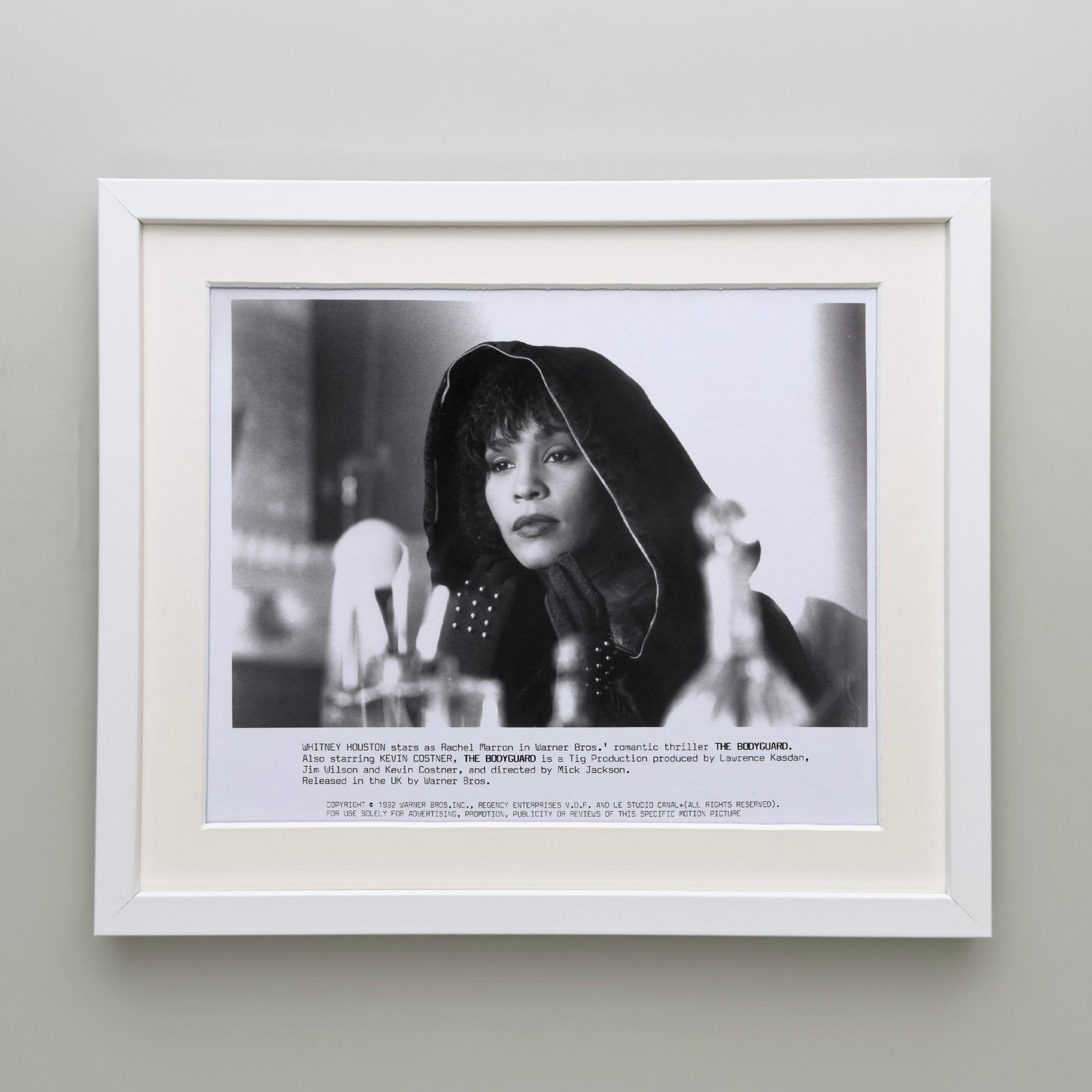 The Bodyguard 1992 Publicity Film Movie Press Still Framed