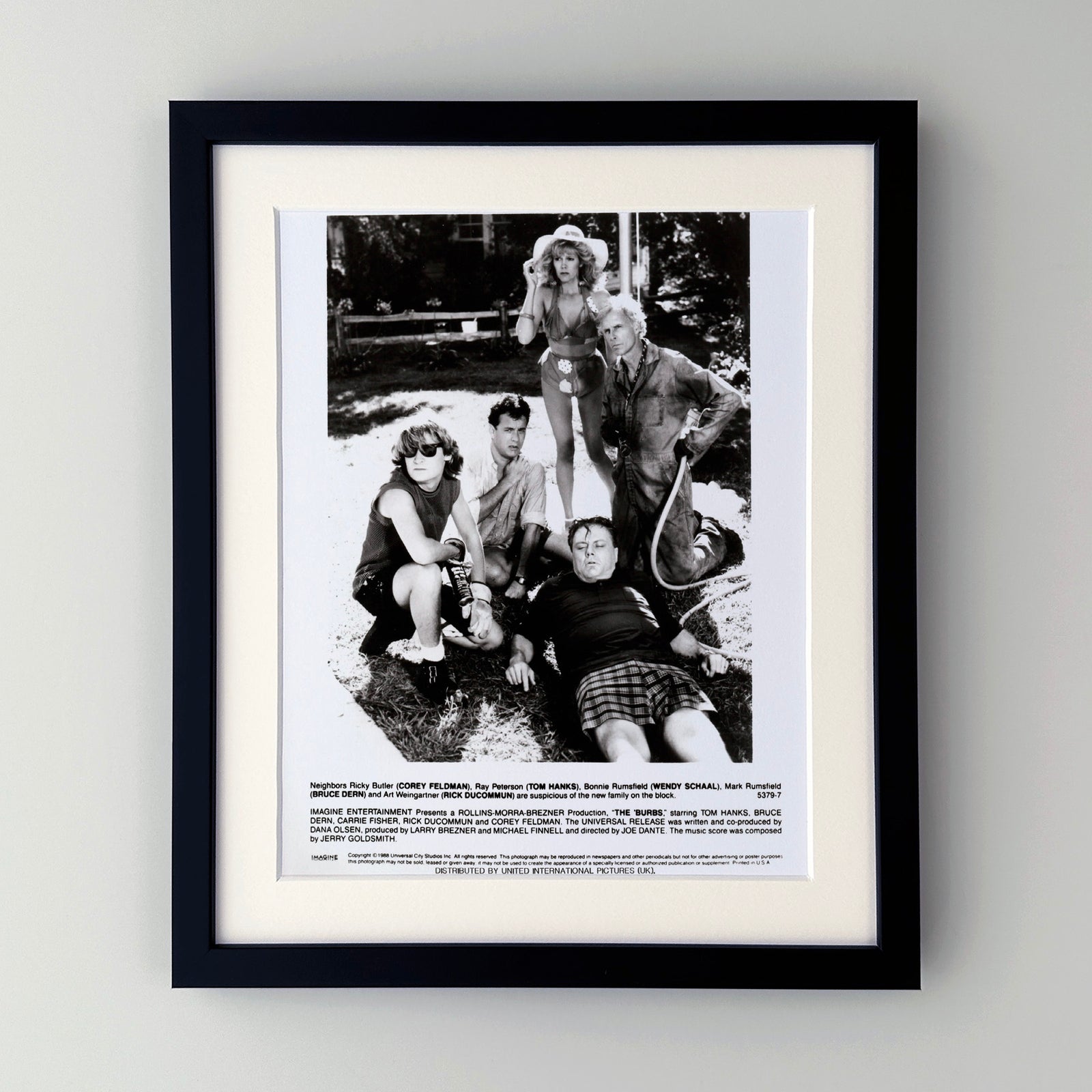 The Burbs 1989 Publicity Film Movie Press Still Framed