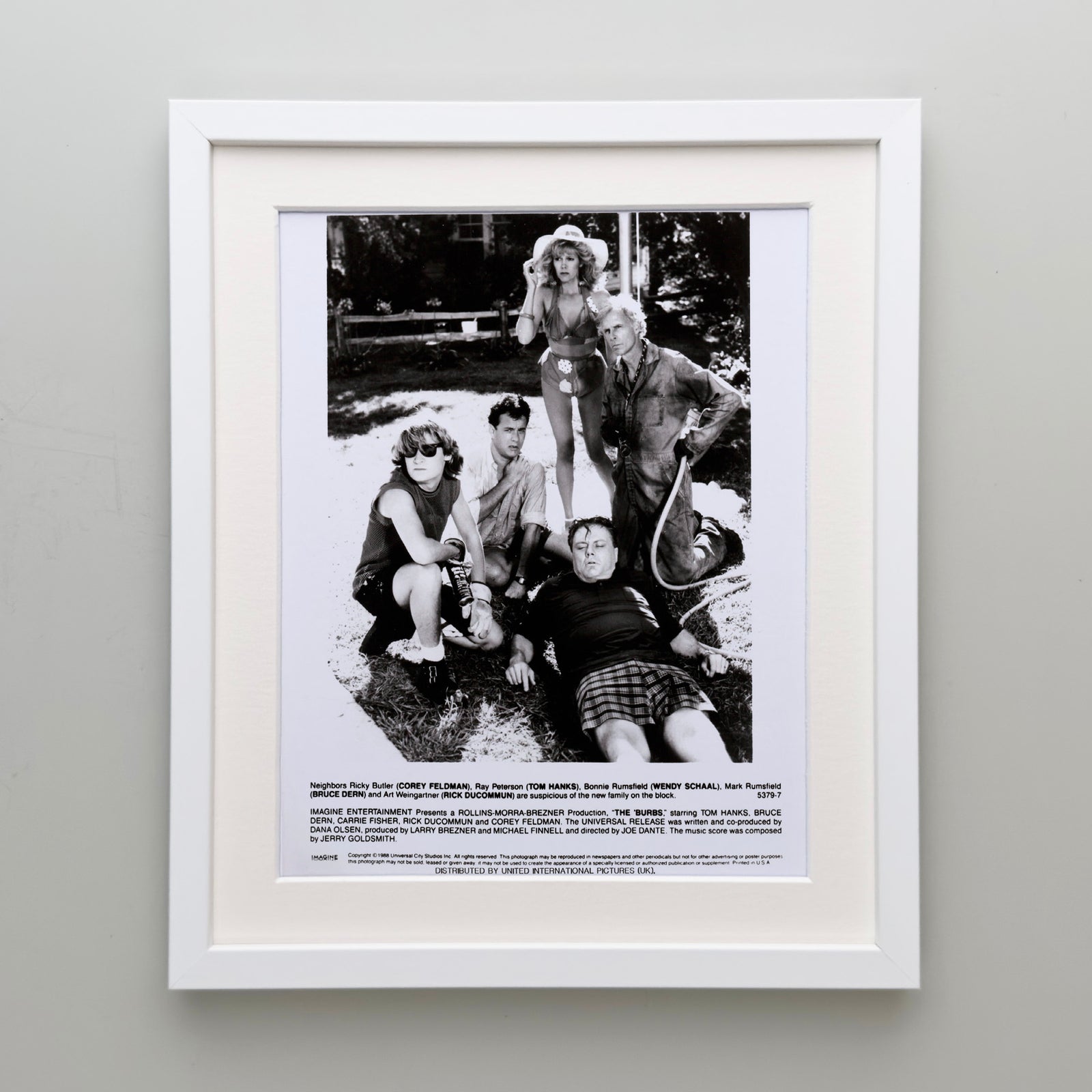 The Burbs 1989 Publicity Film Movie Press Still Framed
