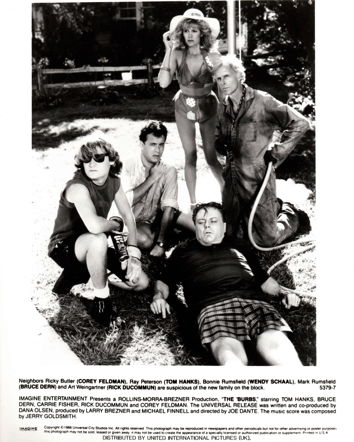 The Burbs 1989 Publicity Film Movie Press Still Framed