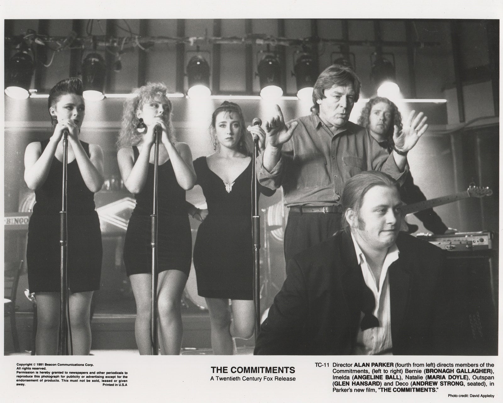 The Commitments (1991) Film Movie Press Publicity Still Framed