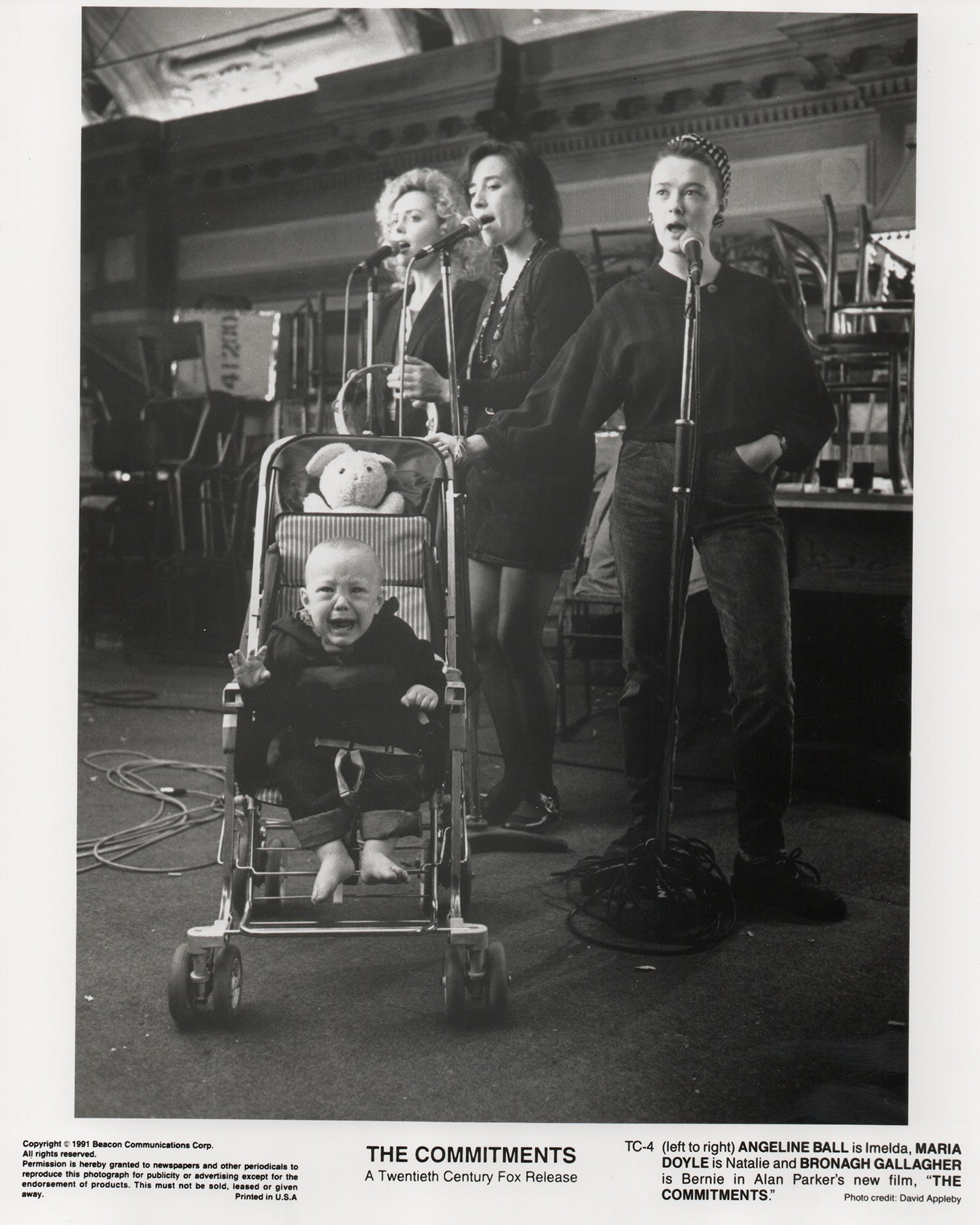 The Commitments 1991 Film Movie Press Publicity Still Framed