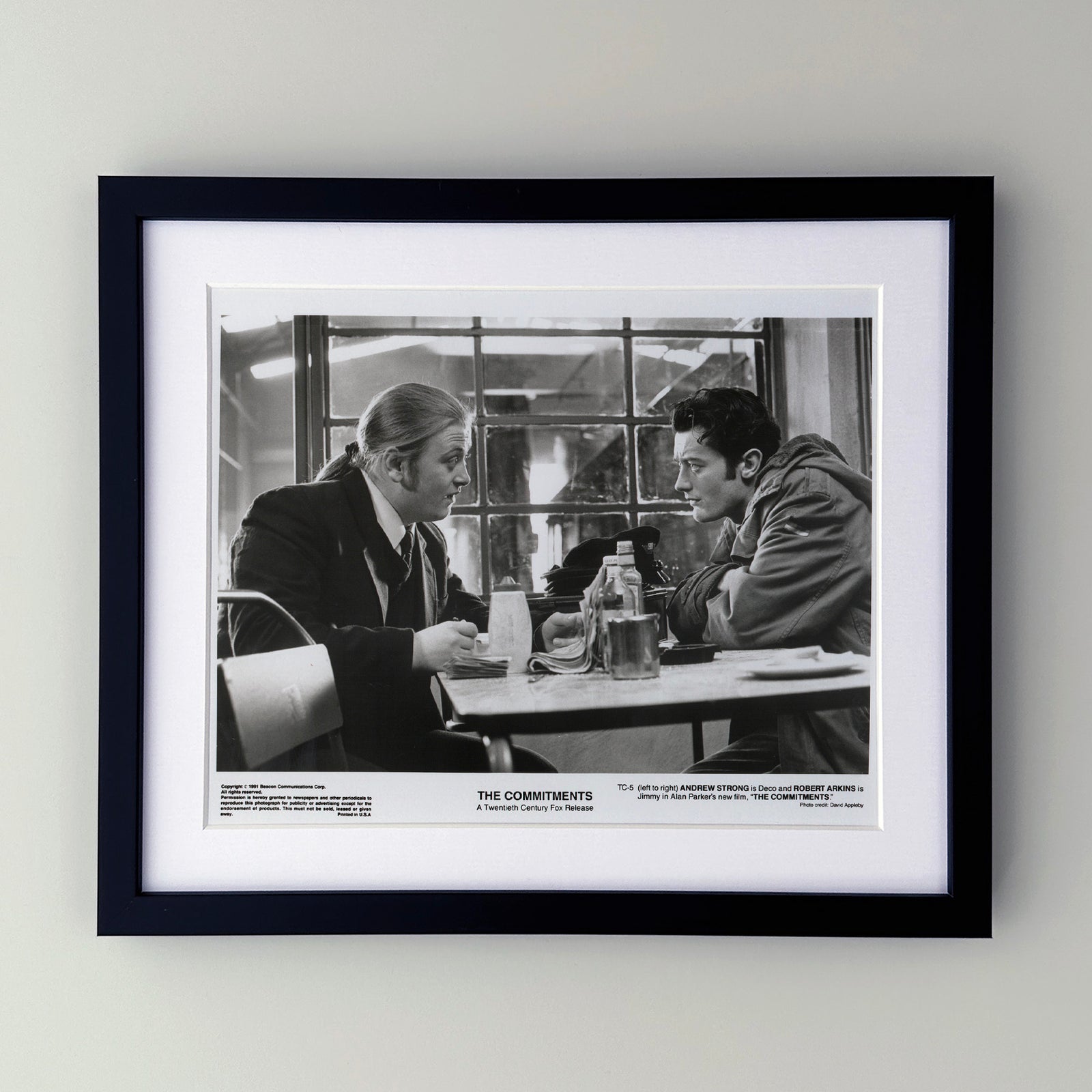 The Commitments 1991 Film Movie Press Publicity Still Framed