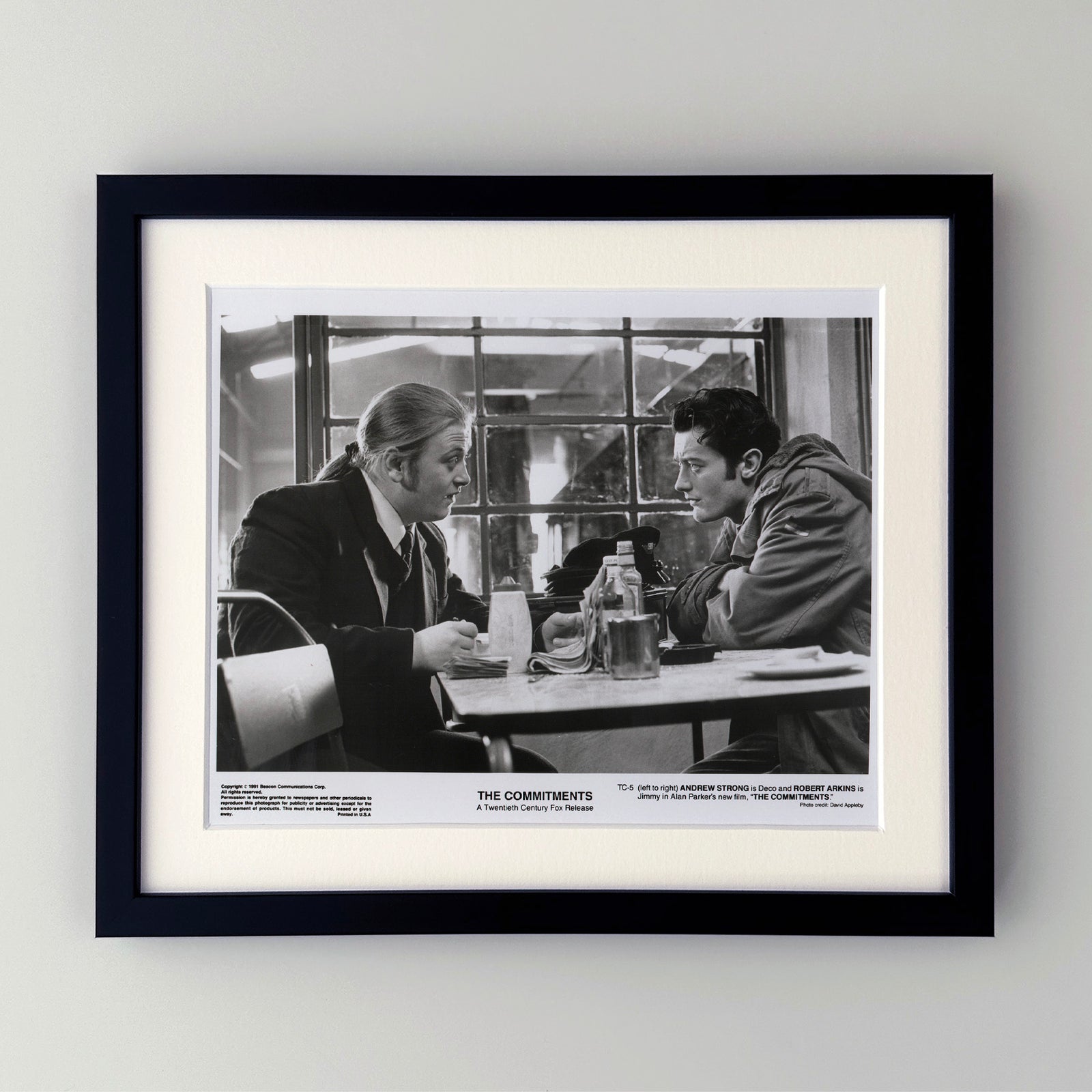 The Commitments 1991 Film Movie Press Publicity Still Framed