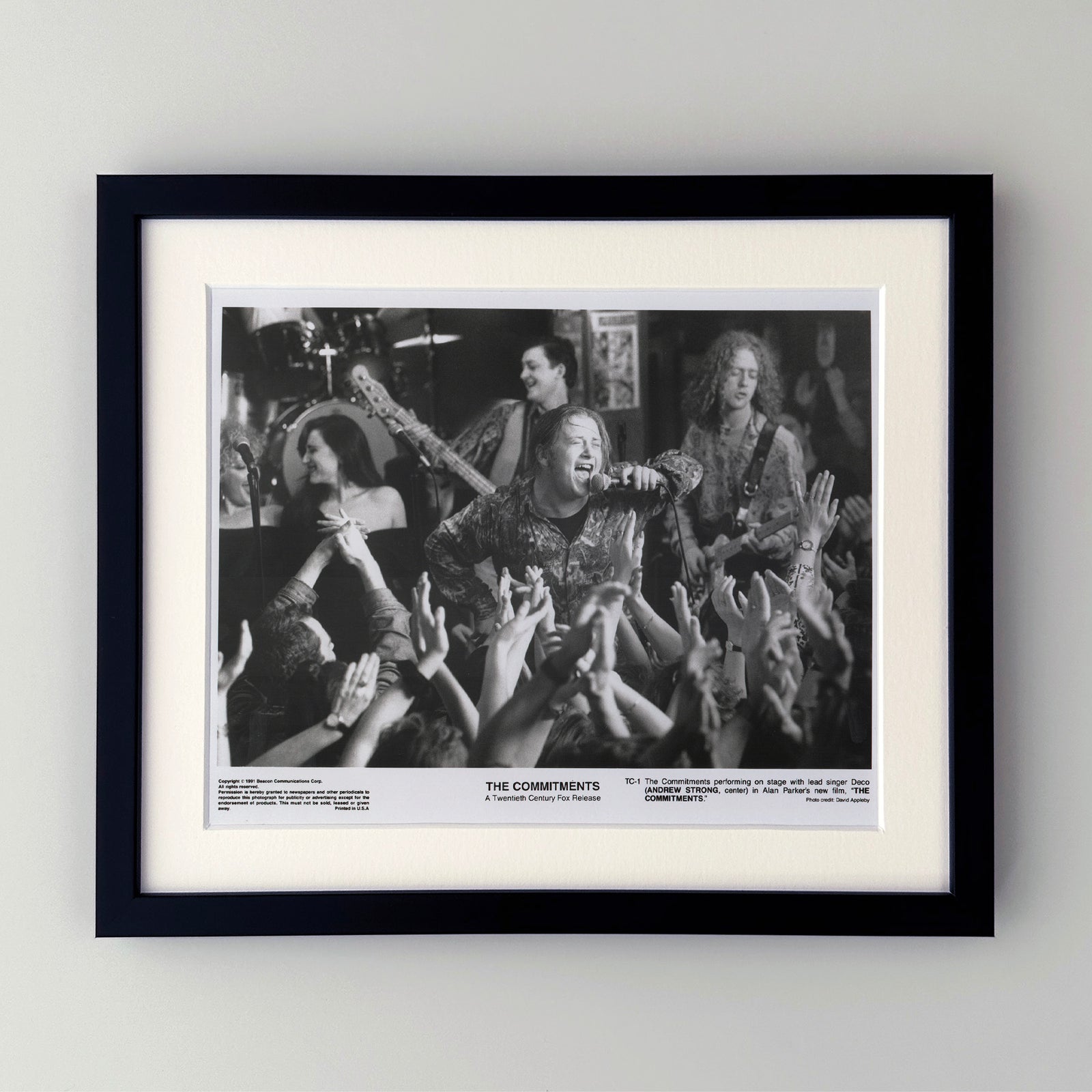 The Commitments 1991 Film Movie Press Publicity Still Framed