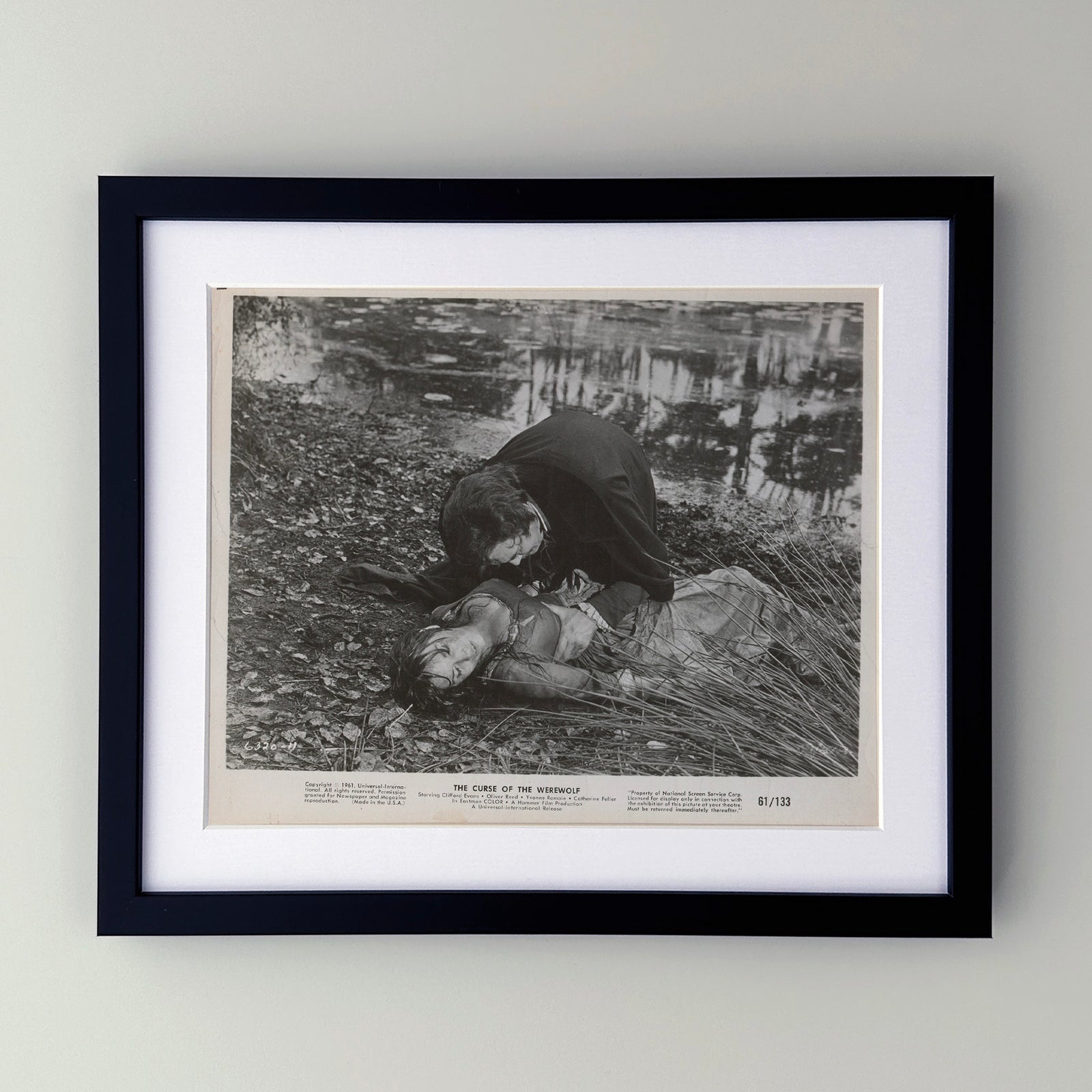 The Curse of the Werewolf 1961 Film Movie Lobby Card Framed