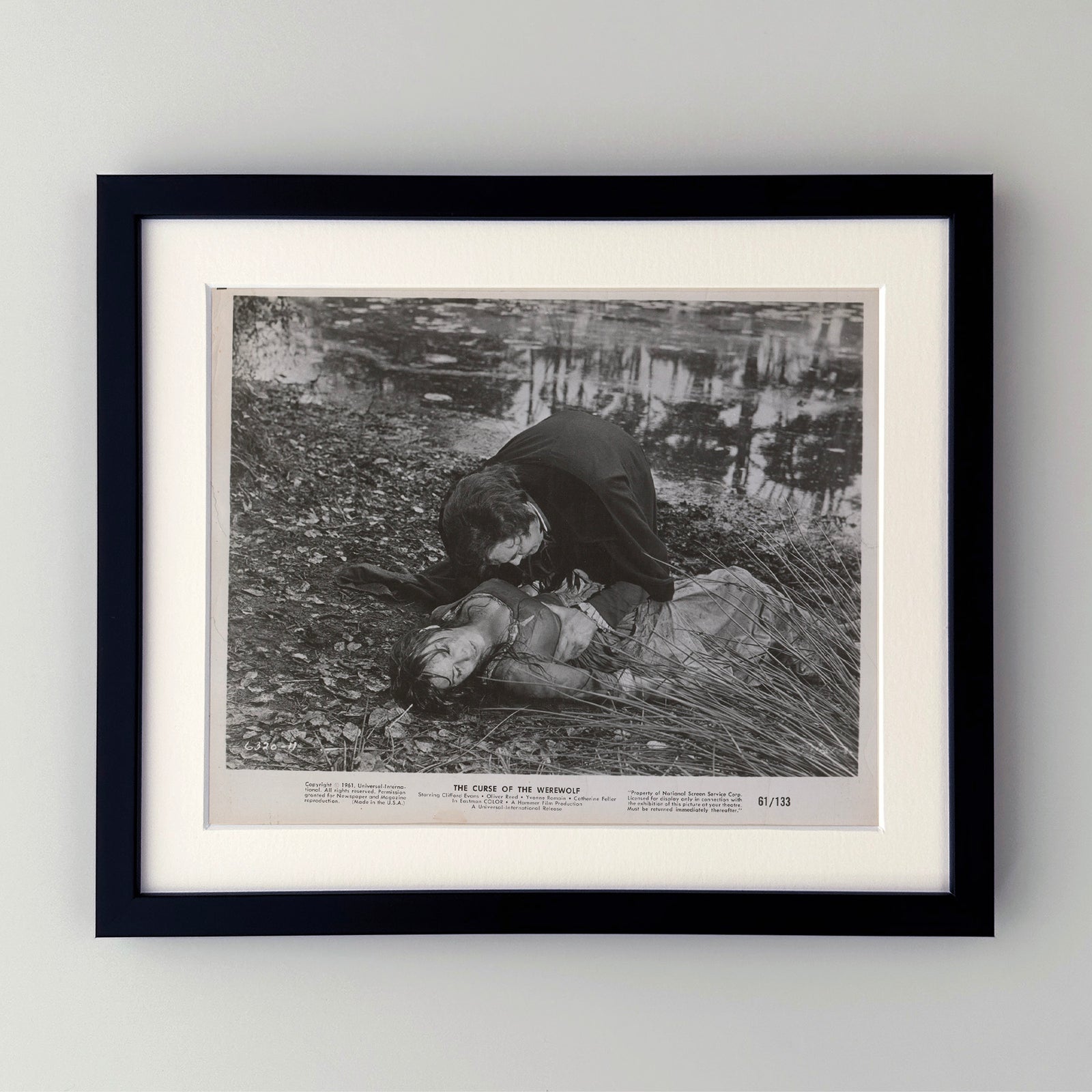 The Curse of the Werewolf 1961 Film Movie Lobby Card Framed