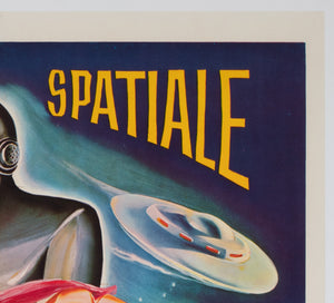 The Day the Earth Stood Still R1960s French Moyenne Film Poster