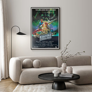 the empire strikes back 1980 australian 1 sheet film movie poster noriyoshi ohrai