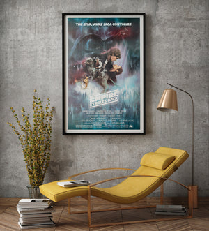 The Empire Strikes Back 1980 US 1 Sheet NSS GWTW Film Movie Poster Roger Kastel