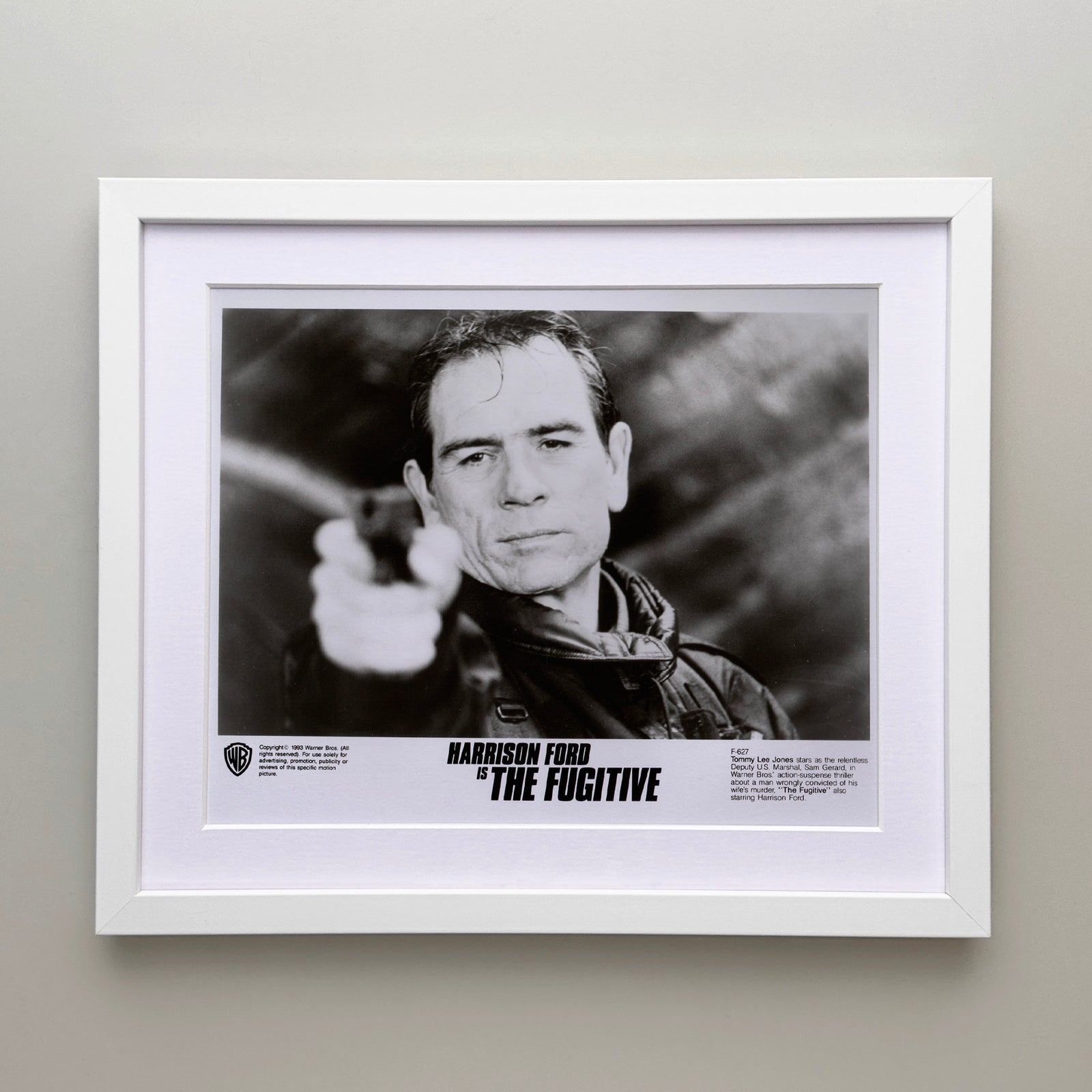 The Fugitive 1993 Film Movie Press Publicity Still Framed