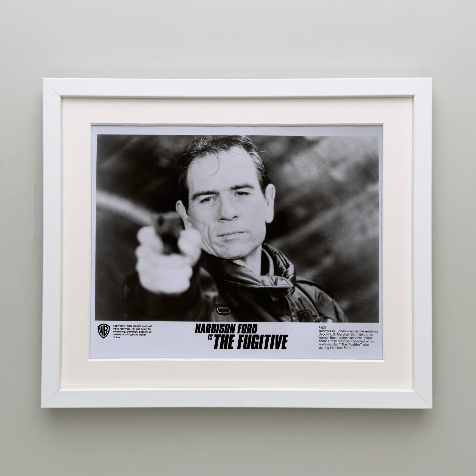 The Fugitive 1993 Film Movie Press Publicity Still Framed