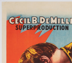 The Godless Girl c1929 Belgian Film Poster - detail