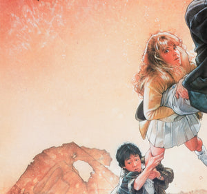 The Goonies 1985 Japanese B2 Film Movie Poster, Drew Struzan - detail