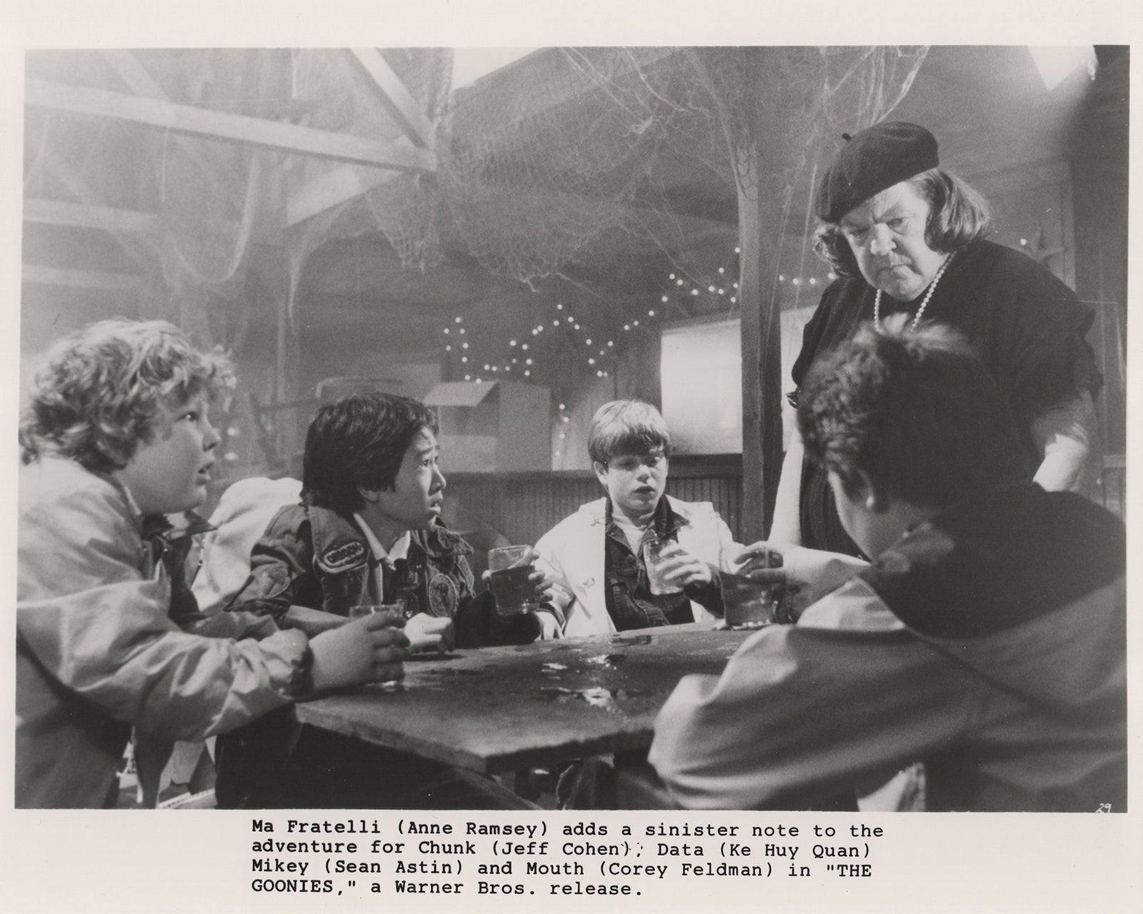 The Goonies 1985 Publicity Film Movie Press Still Framed
