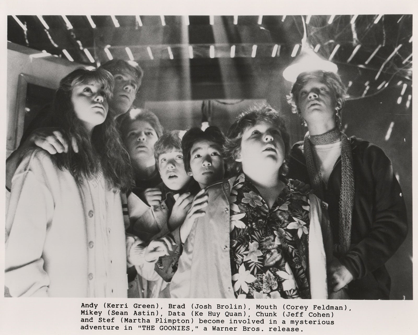 The Goonies 1985 Publicity Film Movie Press Still Framed