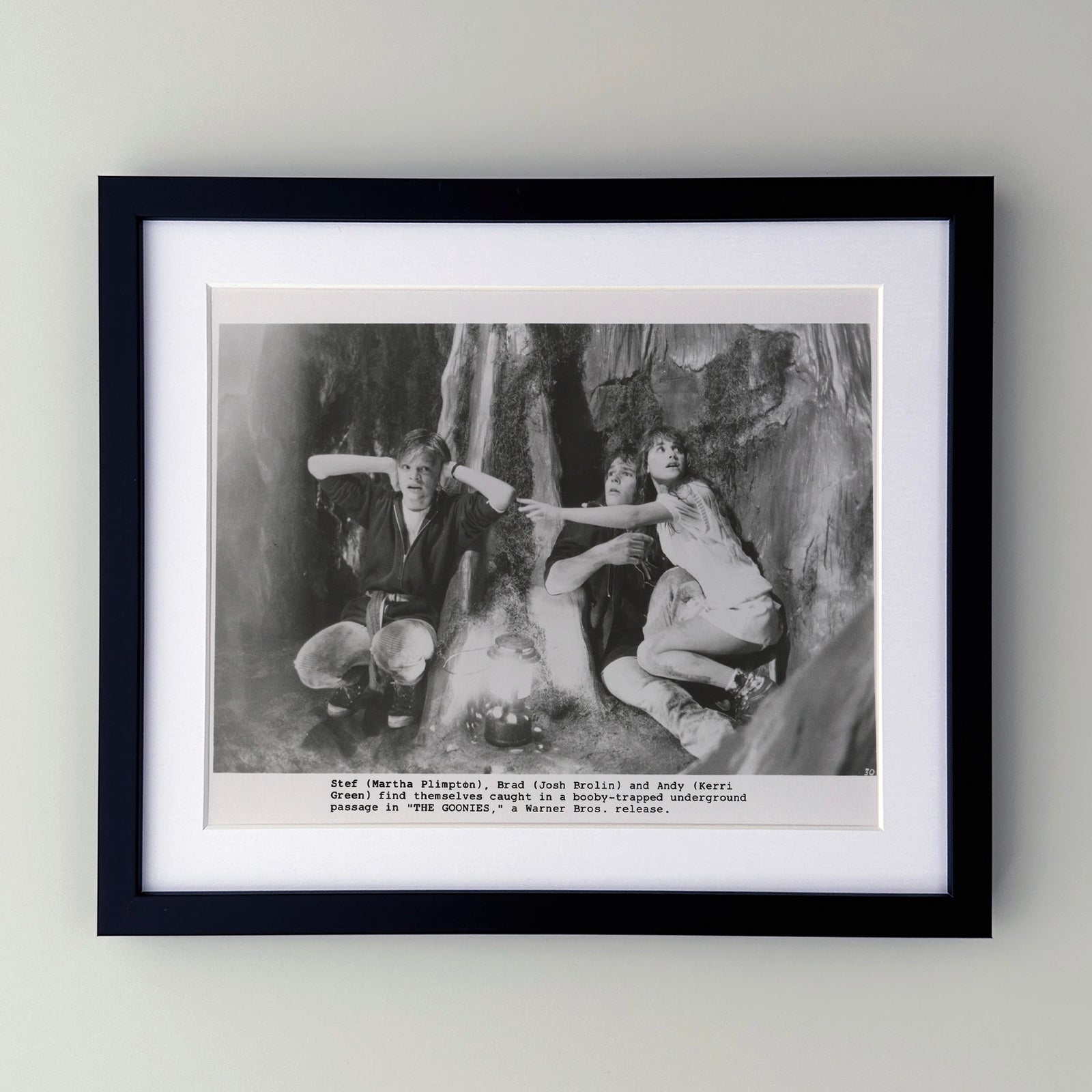 The Goonies 1985 Publicity Film Movie Press Still Framed