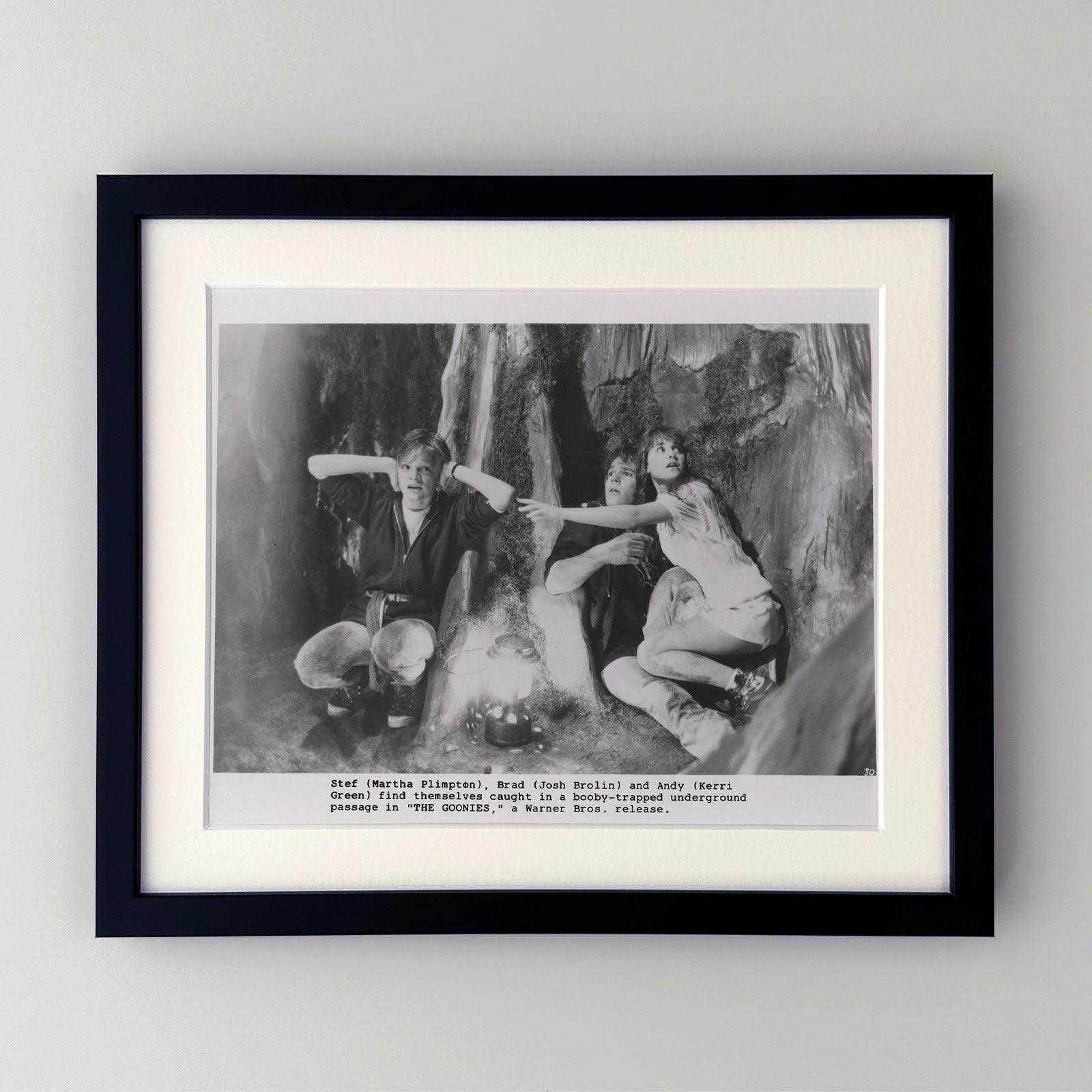 The Goonies 1985 Publicity Film Movie Press Still Framed