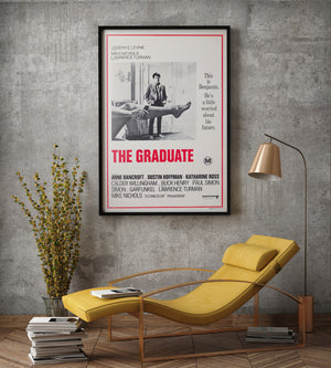 The Graduate 1970s Australian 1 Sheet Film Movie Poster
