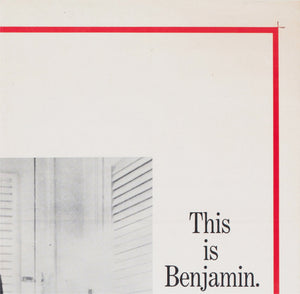 The Graduate 1970s Australian 1 Sheet Film Movie Poster - detail