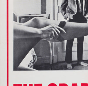 The Graduate 1970s Australian 1 Sheet Film Movie Poster - detail