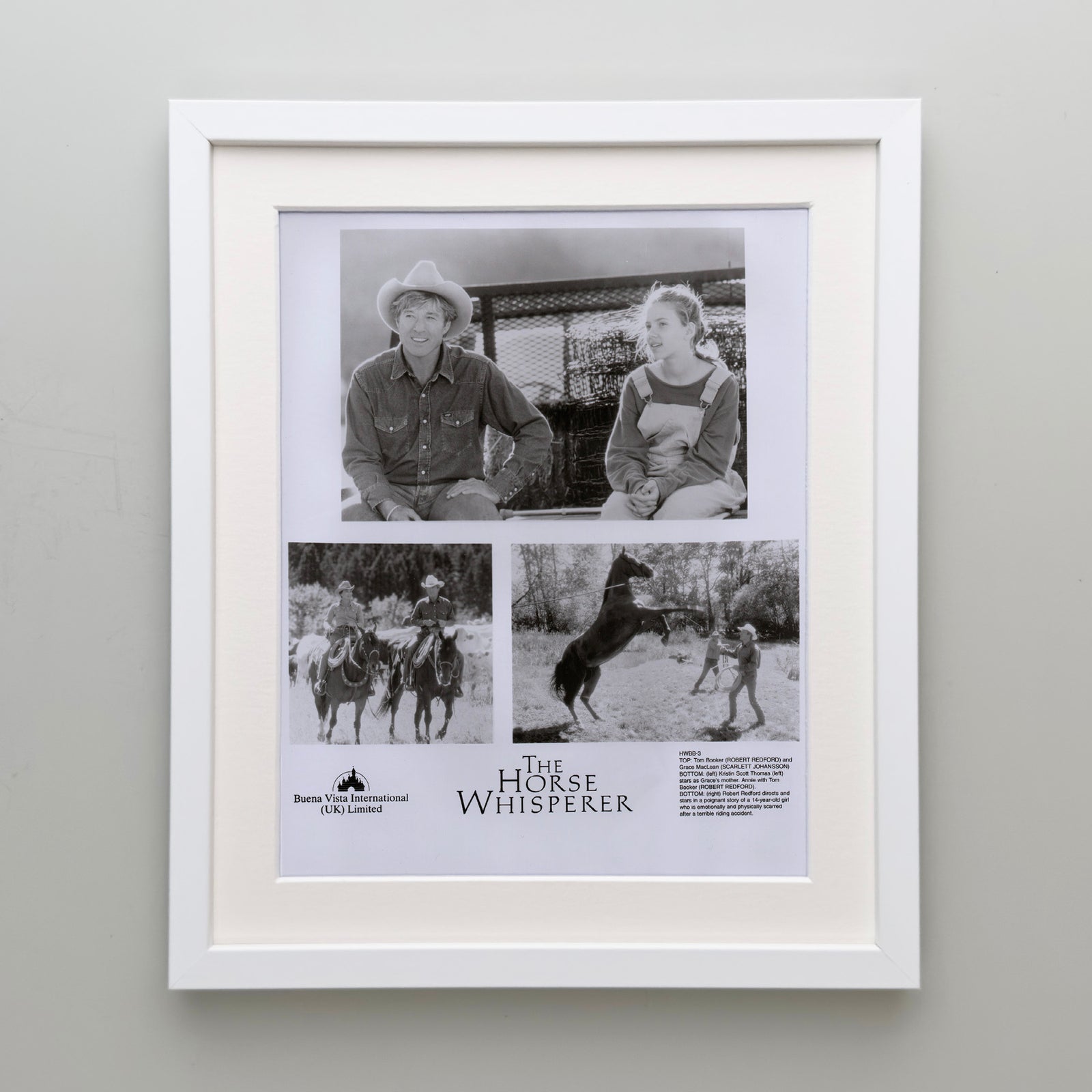 The Horse Whisperer 1998 Film Movie Press Publicity Still Framed
