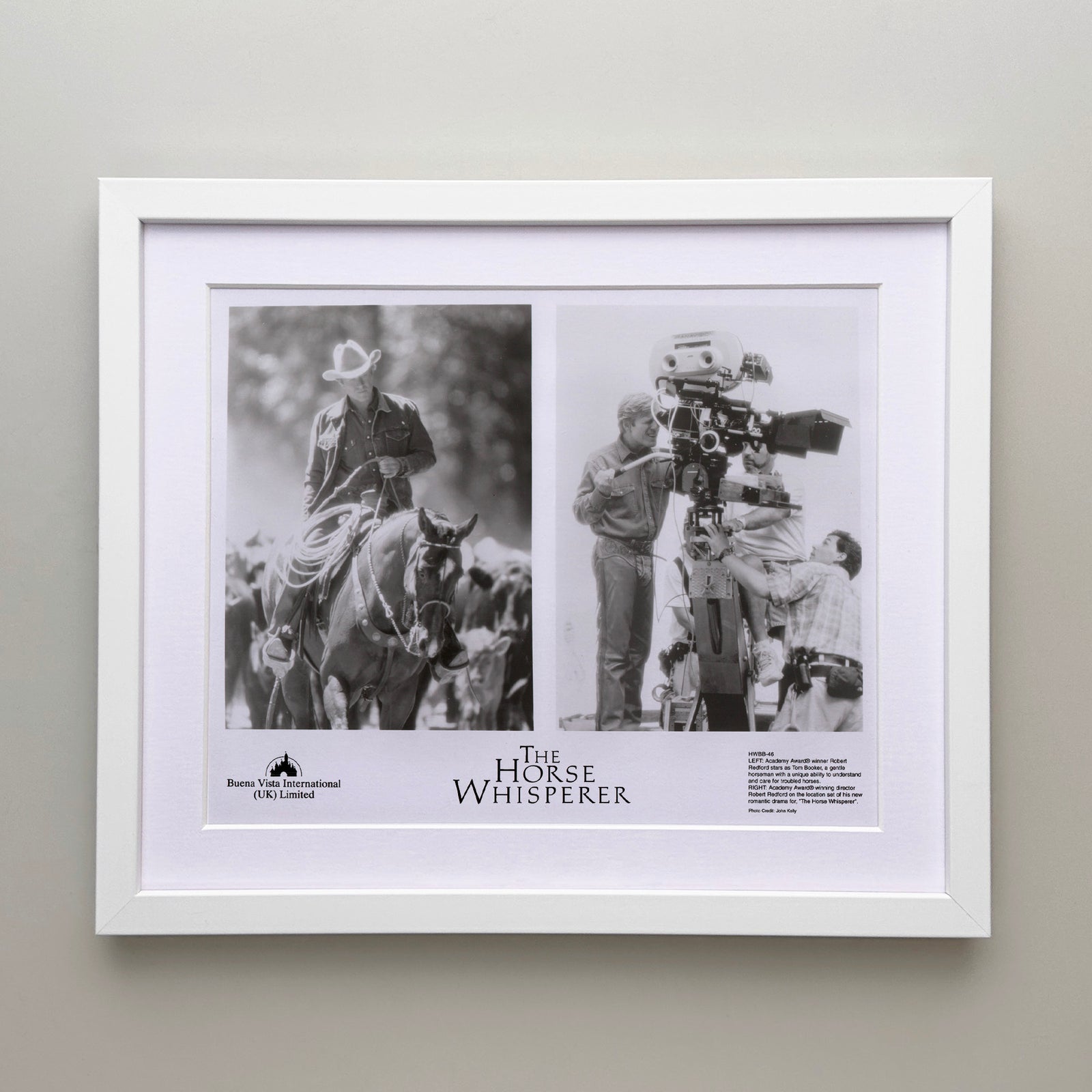 The Horse Whisperer 1998 Film Movie Press Publicity Still Framed