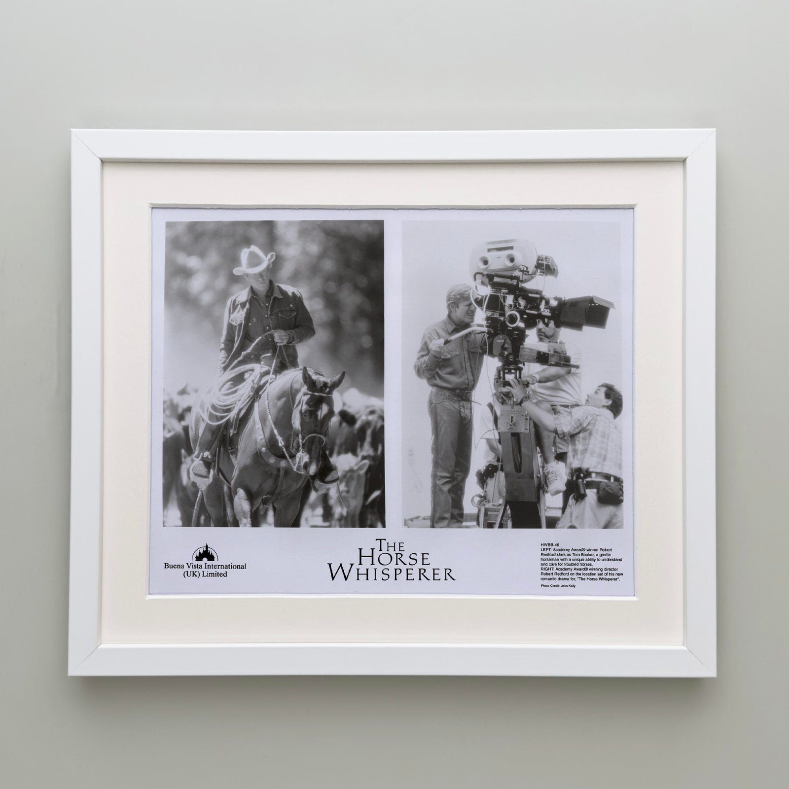 The Horse Whisperer 1998 Film Movie Press Publicity Still Framed