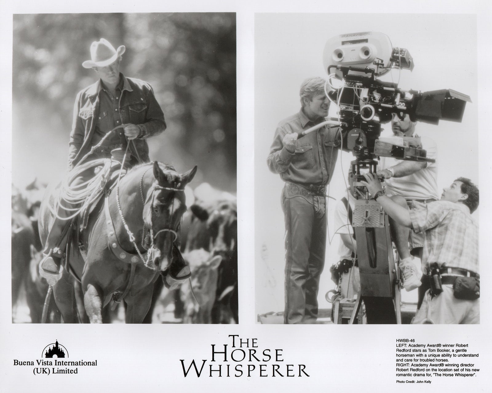 The Horse Whisperer 1998 Film Movie Press Publicity Still Framed