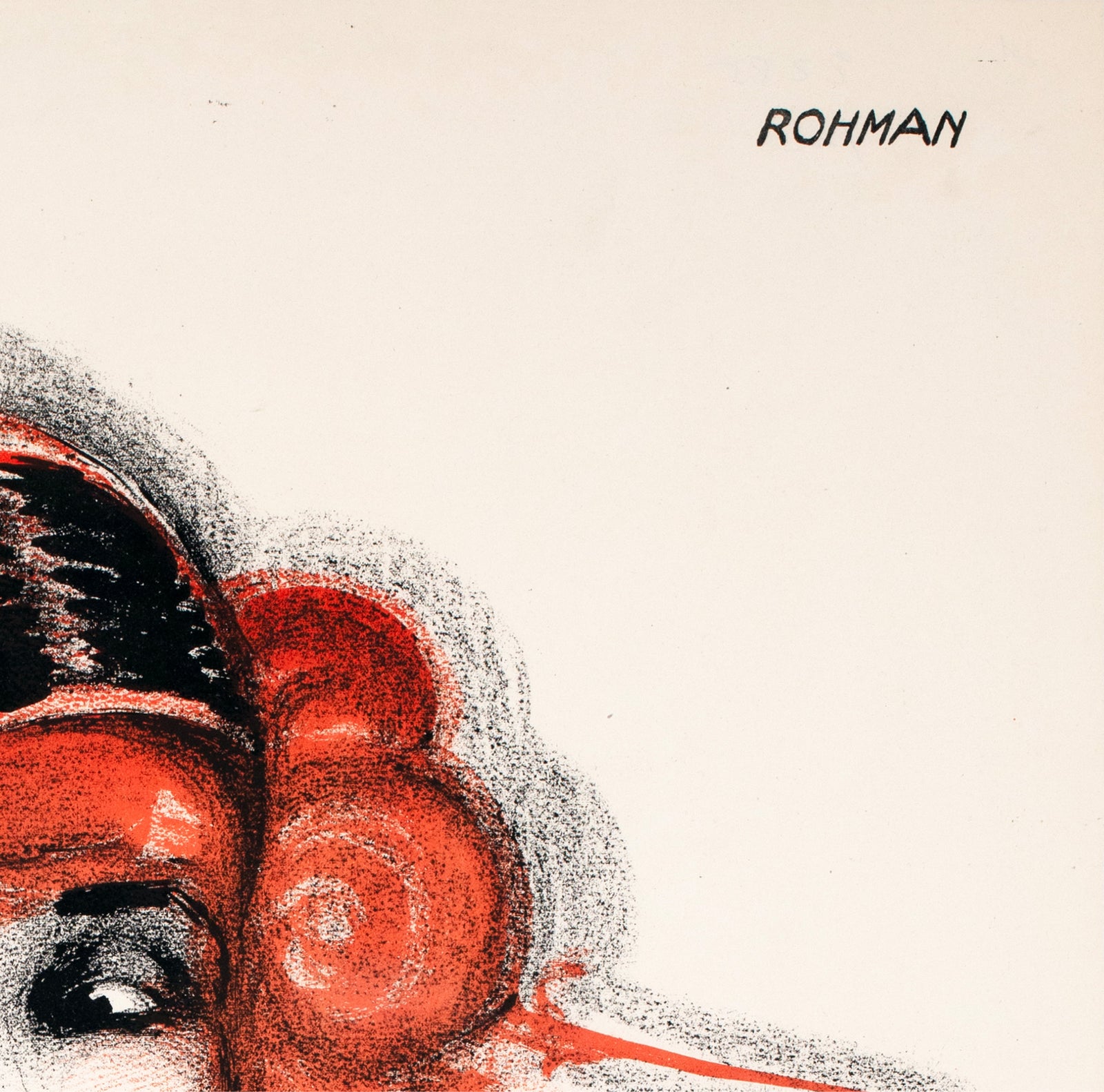 The Hungry Heart 1917 Swedish Film Poster Eric Rohman - detail